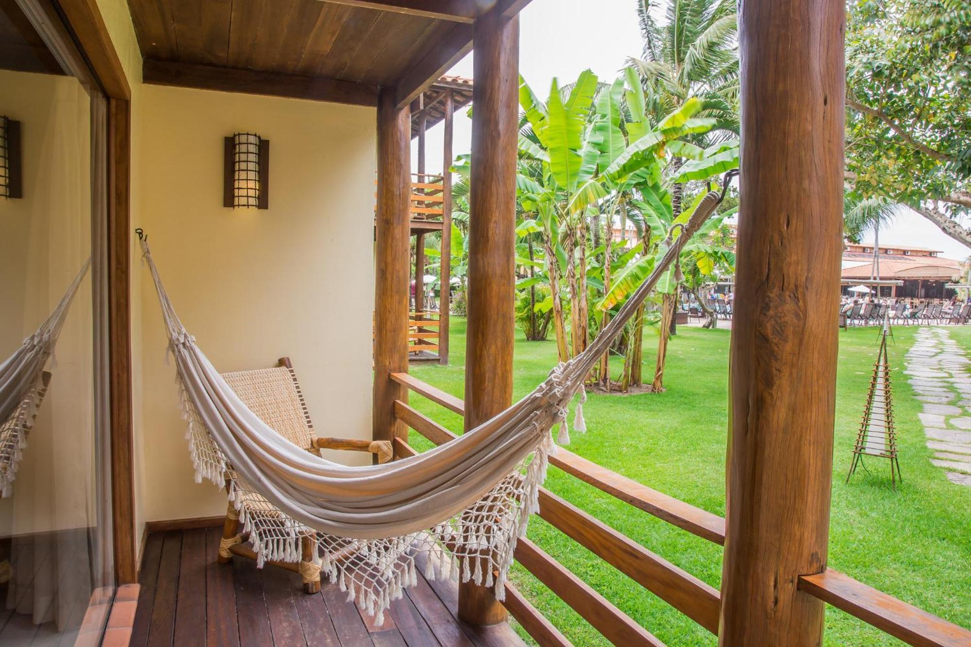 La Torre Resort - Все включено Порту-Сегуру Экстерьер фото A hammock on a balcony